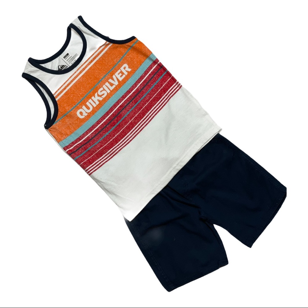 Quicksilver Boys 2 Piece Outfit Sz 3t